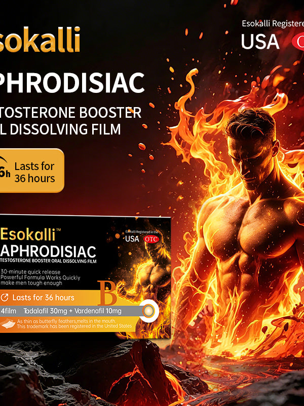 Esokalli Dual Action Oral Film - Fast Dissolving Men's Performance Support
